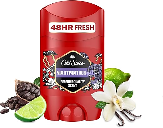 Old Spice Nightpanther Deodorant Stick for Men, 50 ml - Zallaq Store
