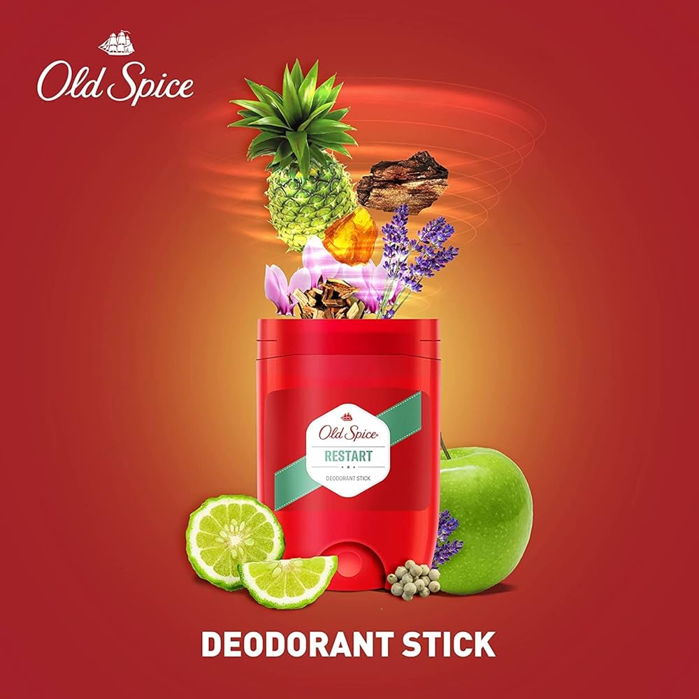Old Spice Restart Deodorant Stick for Men 50 ml - Zallaq Store