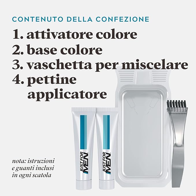 Just for Men Beard & Mustache, M35 Medium Brown - Zallaq Store