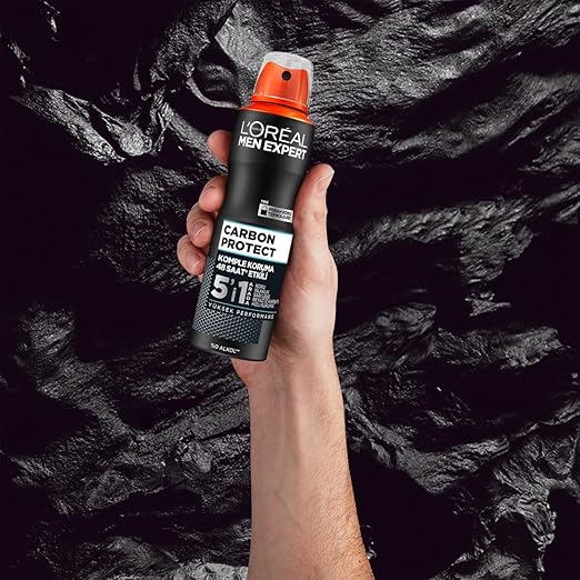 L'Oreal Men Expert Carbon Protect Anti Perspirant Spray Deodorant 250ml - Zallaq Store