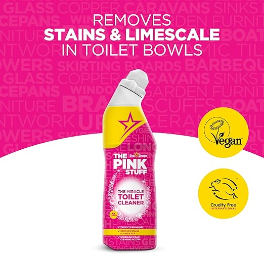The Pink Stuff Miracle Toilet Gel 750ml - Zallaq Store