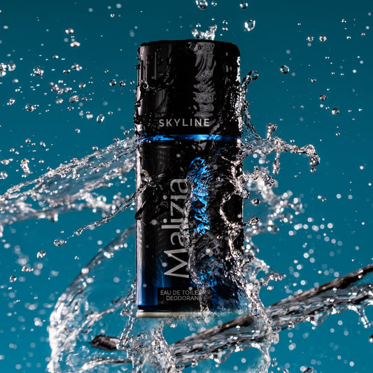 MALIZIA UOMO DEODRANT - SKYLINE 150ML - Zallaq Store