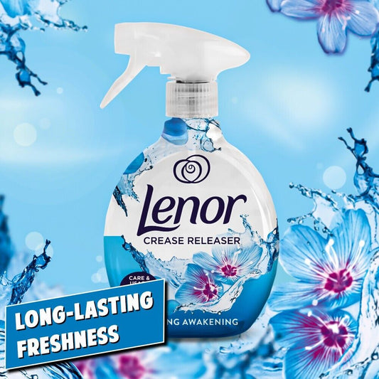 Lenor Crease Releaser Spray Spring Awakening Scent 500ml - Zallaq Store