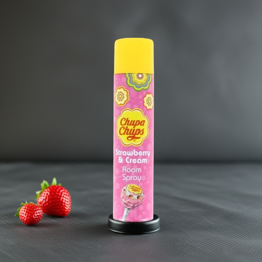 CHUPA CHUP STRAWBERRY AND CREAM ROOM FRESHNER - 300ML - Zallaq Store