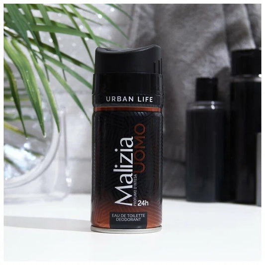 MALIZIA UOMO DEODRANT - URBAN LIFE 150ML - Zallaq Store