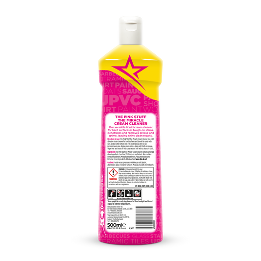 The Pink Stuff Stardrops Miracle Cream Cleaner 500ml - Zallaq Store