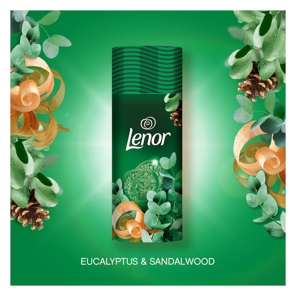 Lenor in WASH Scent Booster Sandalwood & Eucalyptus 155g