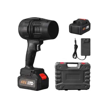 Portable Cordless Battery Powered Turbo Air Blower Black