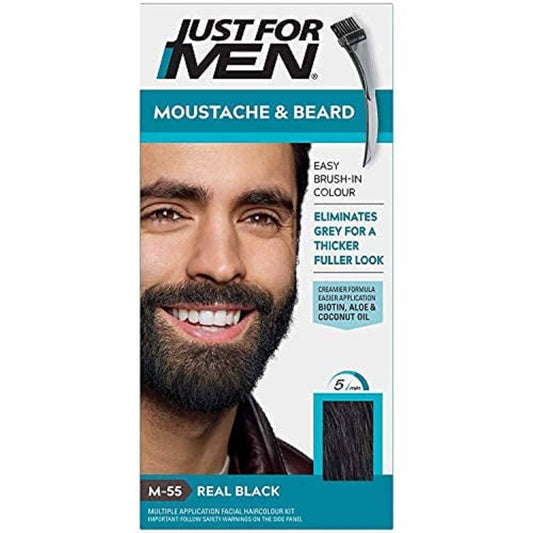 JUST FOR MEN Color Gel Mustache & Beard M-55