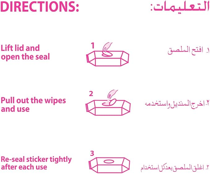 Jennifer's Baby Wipes 80's (Pack of 10)