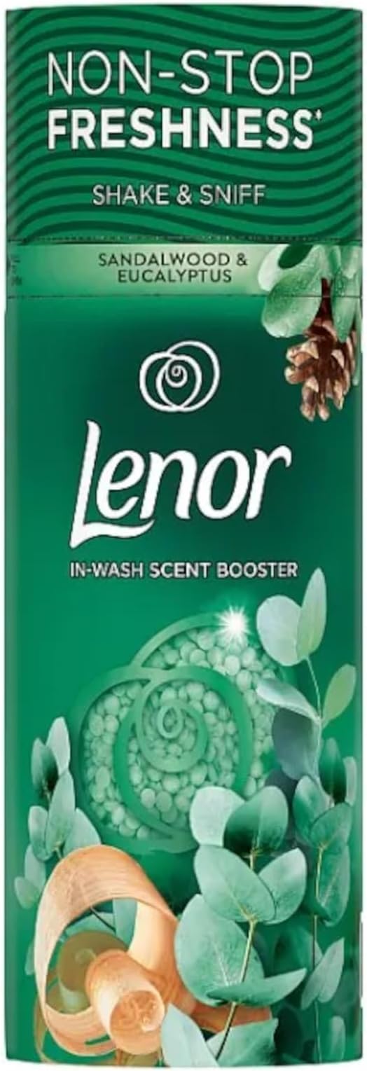 Lenor in WASH Scent Booster Sandalwood & Eucalyptus 155g