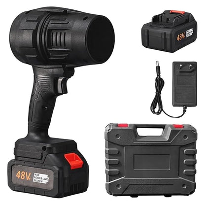 Portable Cordless Battery Powered Turbo Air Blower Black