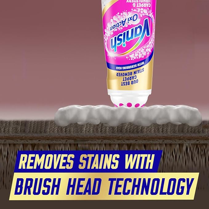 Vanish Powergel Stain Remover - Powerful Pre-Wash Fabric Treatment for Tough Stains, 200ml