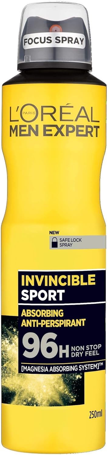 L'Oreal Paris L'Oreal Men Expert Invincible Sport Deodorant Spray 250 ml