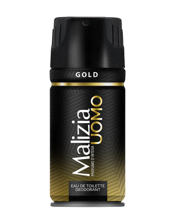 MALIZIA UOMO DEODORANT - GOLD 150ML
