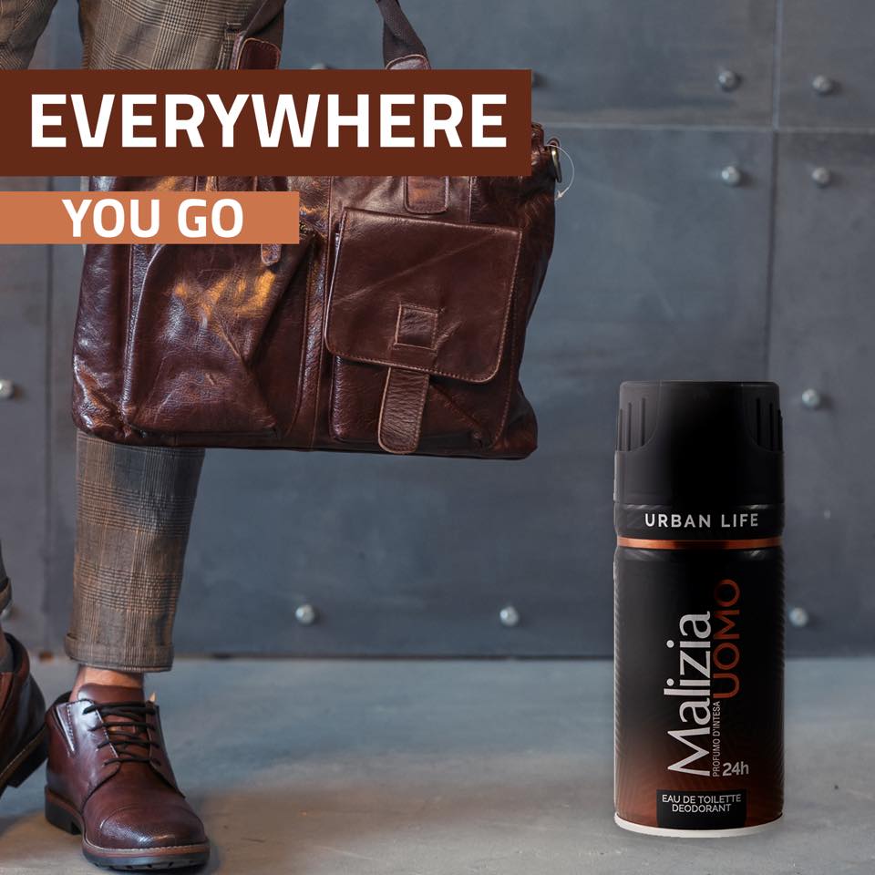 MALIZIA UOMO DEODRANT - URBAN LIFE 150ML