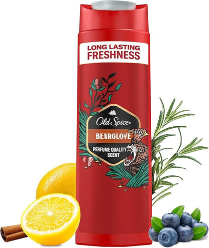 Old Spice Bearglove Shower Gel and Shampoo for Men 400ml