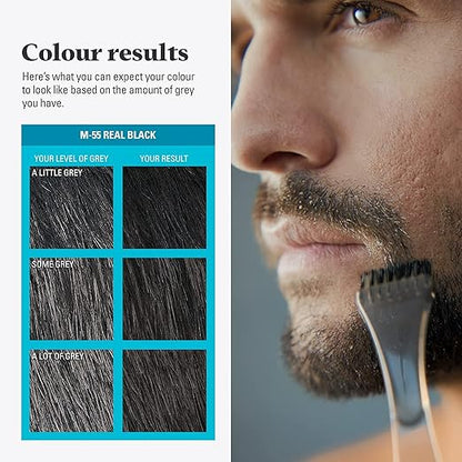 JUST FOR MEN Color Gel Mustache & Beard M-55