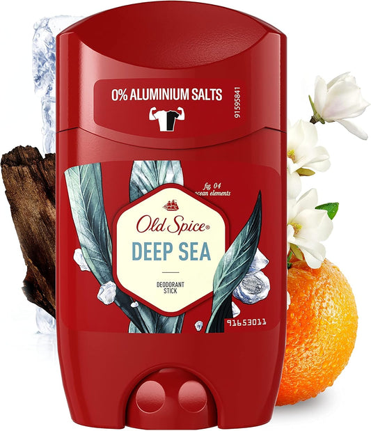 Old Spice Deep Sea Deodorant Stick for Men, 50 ml