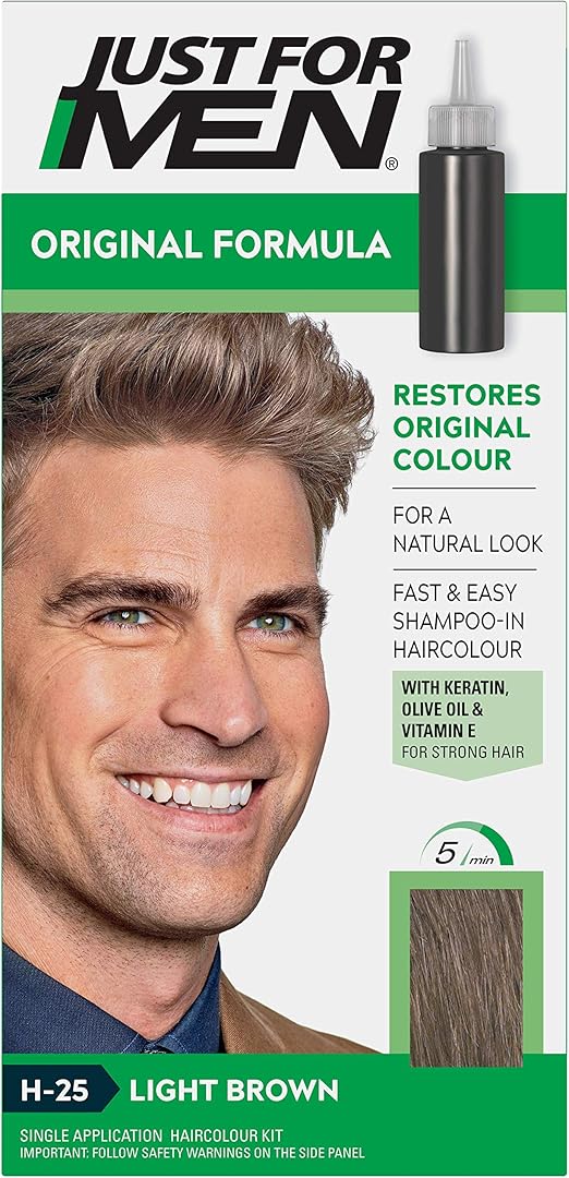 Just For Men Hair Colour Medium Brown H-25 60ml