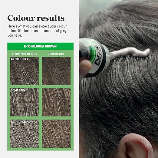 Just For Men Hair Colour Medium Brown H-35 60ml