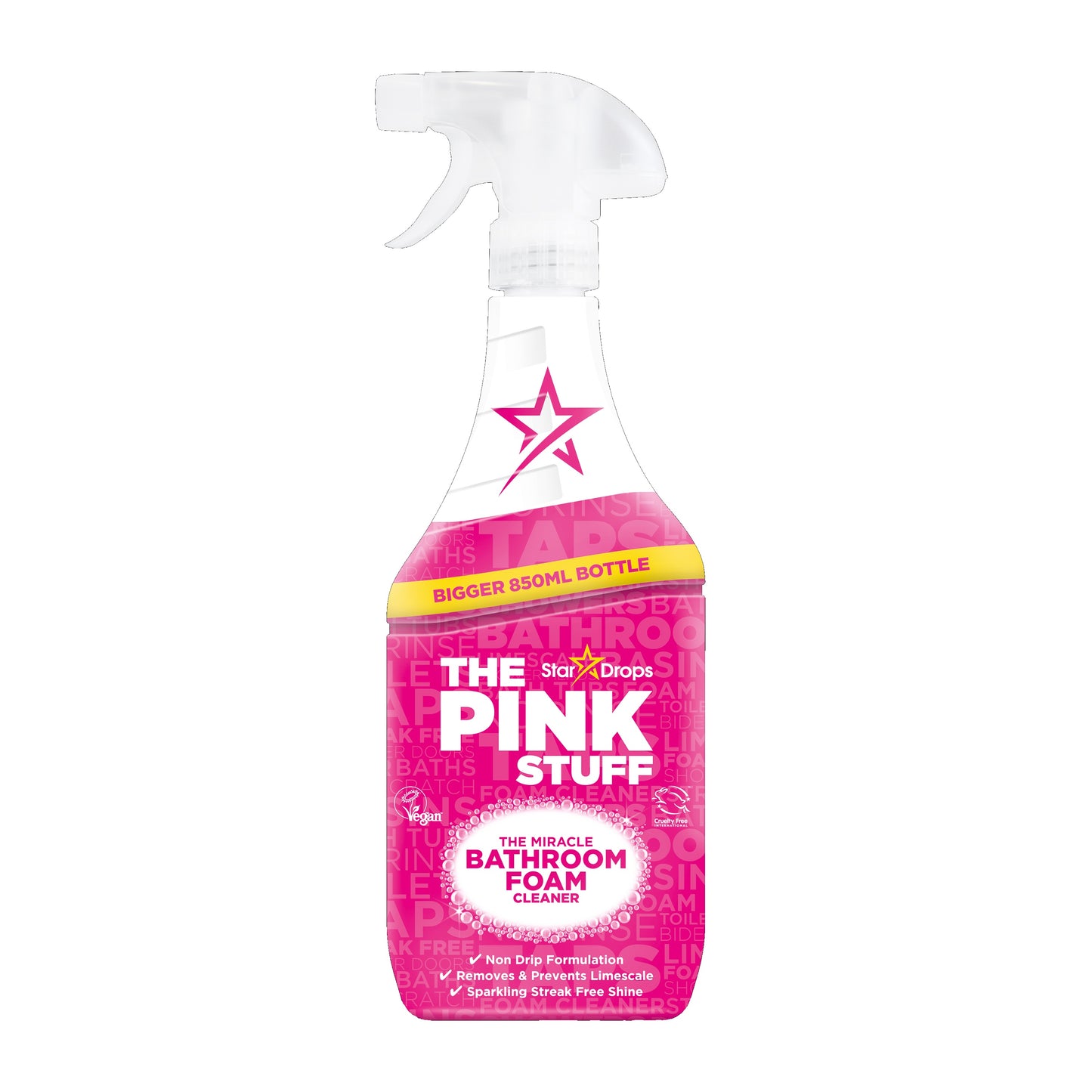 Stardrops The Pink Stuff Bathroom Foam Cleaner 850ml