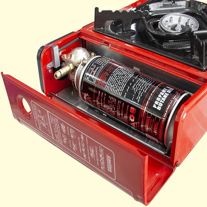 SIMBA Portable Stove Gas pack of 12- 220g - 400ml - Butane Gas for Camping Stoves, HIGH Performance Gas Mix | Butane GAS for Stoves