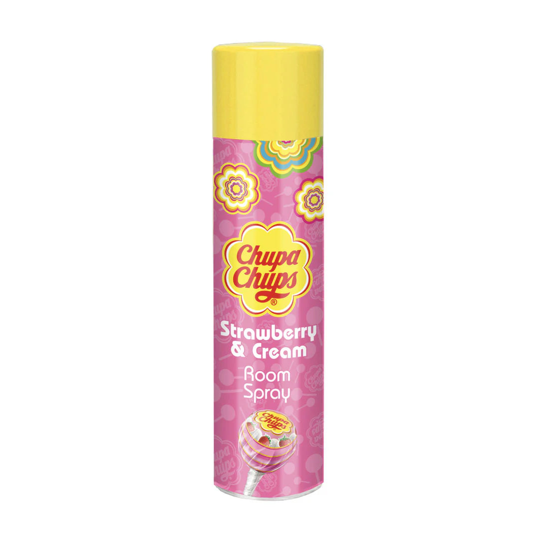 CHUPA CHUP STRAWBERRY AND CREAM ROOM FRESHNER - 300ML - Zallaq Store