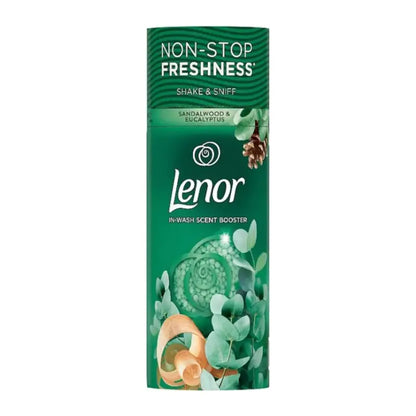 Lenor in WASH Scent Booster Sandalwood & Eucalyptus 155g