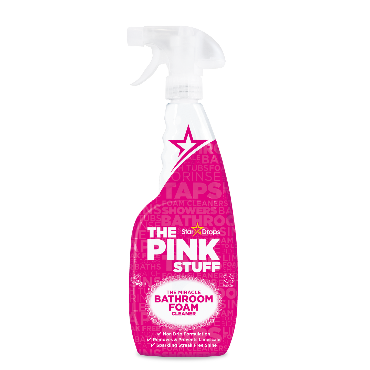 Stardrops The Pink Stuff Miracle Bathroom Foam Cleaner 850ml