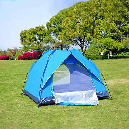 New Camping Tent 3-4 Person Automatic Pop Up Tent Outdoor