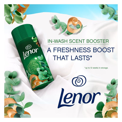 Lenor in WASH Scent Booster Sandalwood & Eucalyptus 155g