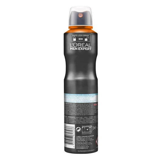L'Oreal Men Expert Carbon Protect Anti Perspirant Spray Deodorant 250ml