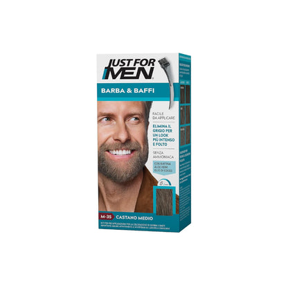 Just for Men Beard & Mustache, M35 Medium Brown