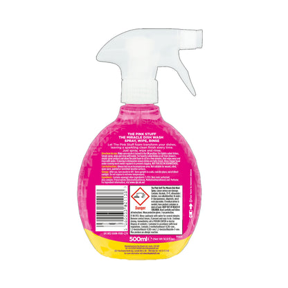 Stardrops The Pink Stuff Miracle Dishwash/Wash Up Spray 500ml